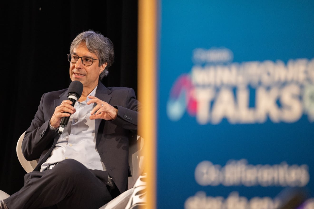 Luiz Barroso, CEO da PSR, durante o MinutoMega Talks.