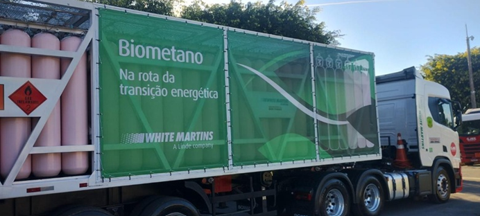White Martins inicia comercialização de biometano no Brasil
